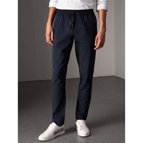 Pantaloni da uomo Burberry in cotone 